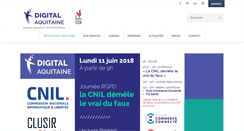 Desktop Screenshot of digital-aquitaine.com